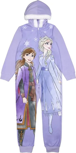 Vista 7 de Disney Girls' Hooded Blanket Sleeper, Comfortable Pajamas Nightwear, Soft & Cute for Kids