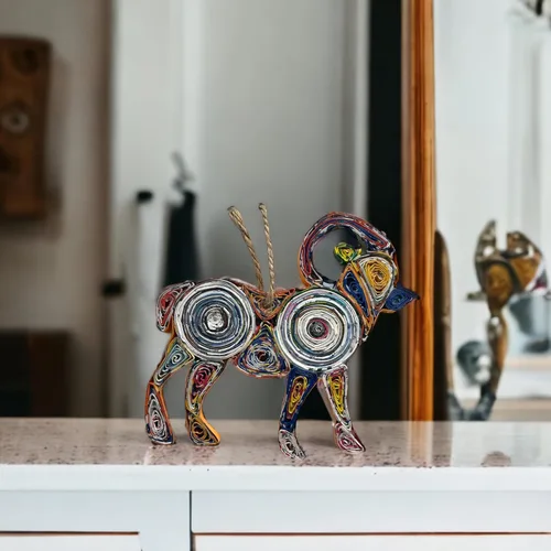 Vista 5 de Mountain Goat, Magazine Ornament, Handmade Gifts