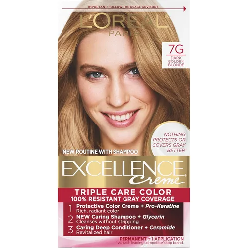 Vista 60 de L'Oreal Paris Excellence Age Perfect - Kit de coloración de tonos degradados, rubio natural medio 5CB