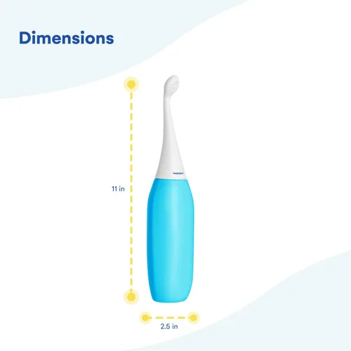 Vista 3 de La ducha de trasero HAPPYPO original - Bidé portátil para viajes - Conocido del programa alemán Shark Tank - El Easy-Bidet 2.0 reemplaza