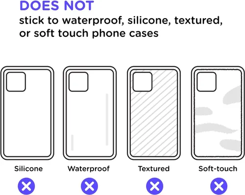 Vista 6 de PopSockets Agarre adhesivo para teléfono, soporte, soporte para teléfono, lindo - agradecido