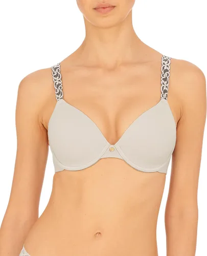 Vista 2 de Natori - Sujetador de lujo personalizado para mujer con contorno de cobertura Basalto/Pecano