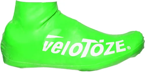 Vista 5 de veloToze Funda corta 2.0 para zapatos de ciclismo de carretera, impermeable, resistente al viento, para paseos en bicicleta en primavera, otoño