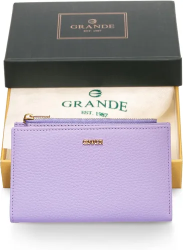 Vista 97 de Grande -2804 Cartera para mujer, Rojo -, Minimalista