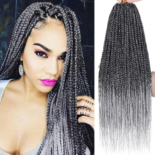 Vista 36 de Xtrend Paquete de 6 extensiones de cabello sintético de ganchillo de 10 pulgadas, sin nudos, sin nudos, 3 extensiones de cabello sintético bohemio
