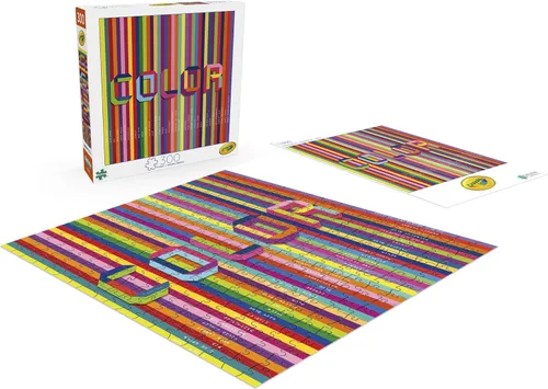 Vista 4 de Buffalo Games - Colorido Crayola - Rompecabezas de 300 piezas grandes