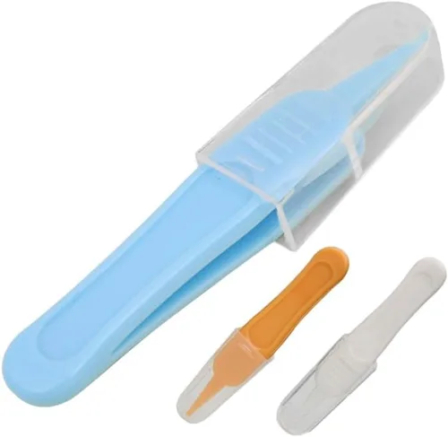 Vista 6 de 3 piezas de limpieza de la nariz del bebé, herramienta de eliminación de cera del oído del bebé, limpiador de nariz para bebés