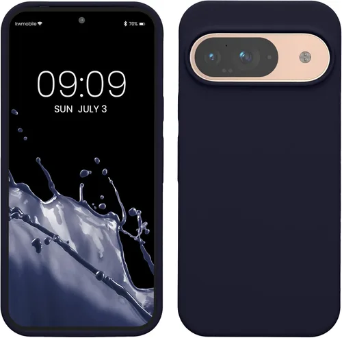 Vista 20 de kwmobile Funda Compatible con Google Pixel 6 Pro - Funda de Teléfono de Silicona TPU con Acabado Suave - Azul Caribe