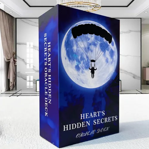 Vista 3 de soulme Twin Flame Love Oracle Cards, Hearts Hidden Secrets Oracle Deck, 78 cartas de tarot para principiantes, ayuda a descubrir lo que es realmente