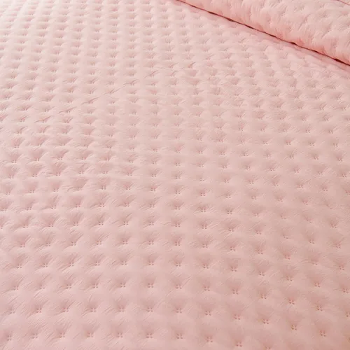 Vista 4 de Cmfshape Juego de cama de 2 piezas de edredón ultrasónico con bordes con volantes para una elegante decoración de dormitorio adecuado para todas