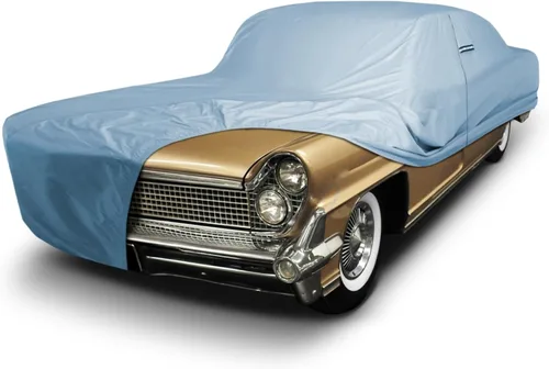 Vista 49 de iCarCover Funda de automóvil a medida para Lincoln Capri (1952-1957), impermeable, para todo tipo de clima, lluvia, nieve, protección solar UV