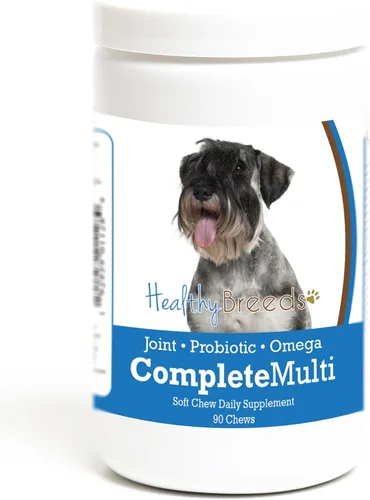 Vista 156 de Healthy Breeds Cavalier King Charles Spaniel - Multivitamínico todo en uno, completo con probióticos, glucosamina, condroitina y omegas, 60