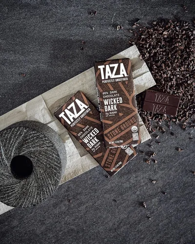 Vista 3 de Taza Chocolate Organic Amaze Bar 95% Stone Ground, Wicked Dark, 2.5 Ounce (6 Count), Vegan