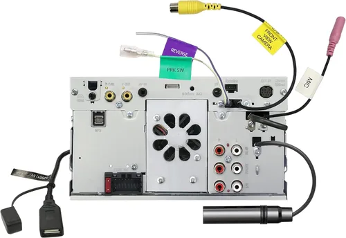 Vista 3 de KENWOOD DMX809S eXcelon Pantalla táctil capacitiva de 6.95 pulgadas, estéreo para automóvil, CarPlay inalámbrico y con cable y Android Auto