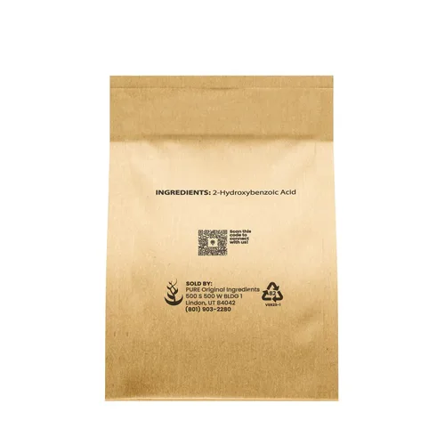 Vista 2 de Pure Original Ingredients Cristales de ácido salicílico (4 onzas) de ácido 2-hidroxibenzoico, siempre puros, sin rellenos ni aditivos