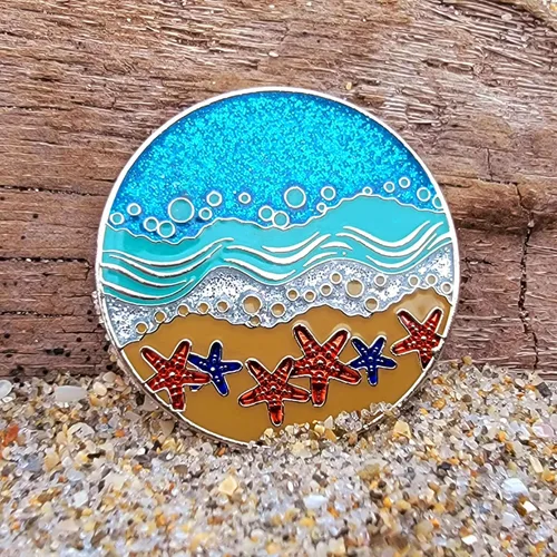Vista 2 de Ficha de sobriedad de Star Thrower Moneda AA triplaca Marca la diferencia con esa Ficha de regalo inspiradora de recuperación de historia