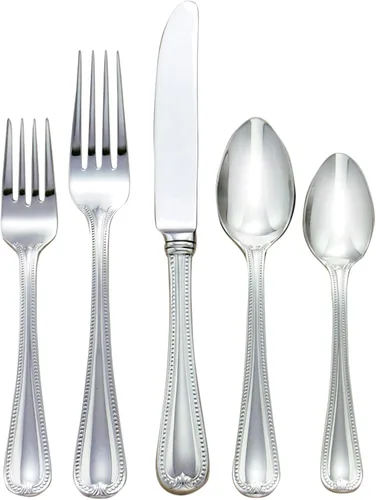 Vista 3 de Lenox 5 piezas Vintage Jewel Gold Place Set, Plata