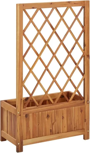 Vista 4 de Jardinera elevada para jardín, camas elevadas al aire libre con patas, jardinera elevada para exteriores, camas elevadas para verduras, camas