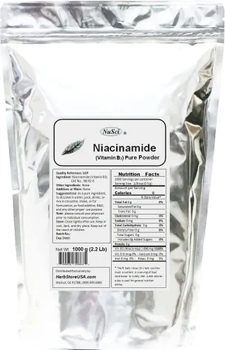 Vista 4 de Niacinamida Vitamina B3 Pure Powder Energy (227 gramos (8.0 oz))