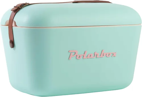 Retro Beach Cooler Vintage Picnic Lunch Box Bag Portable Cooler Travel Camping Senderismo 90s Style Ice Chest