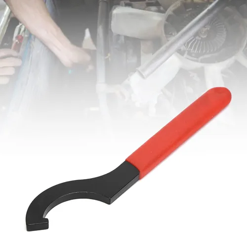 Vista 3 de Llave helicoidal, llave de tuerca, llave de choque en forma de C, llave de gancho de acero de alto carbono, herramientas de tubo amortiguador