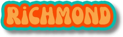 Richmond Virginia Travel Sticker, Multiple Colors, Vinyl Laptop Water Bottle Sticker, Places I've Been, Trendy Luggage Decal, Vintage Travel Amalfi