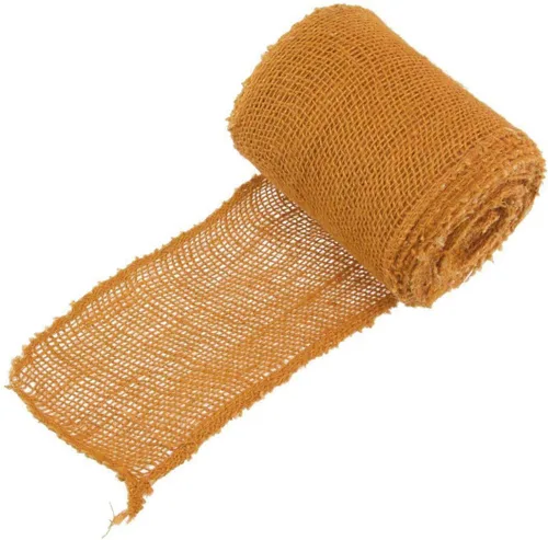 Vista 14 de JubileeYarn - Cinta de yute de arpillera para manualidades, 5.5 pulgadas x 10 yardas, color negro, 1 rollo