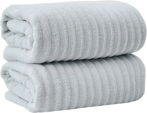 Vista 28 de Great Bay Home Juego de 6 toallas de mano – Toallas 100% algodón – Toallas absorbentes y de secado rápido para el baño (Duna)