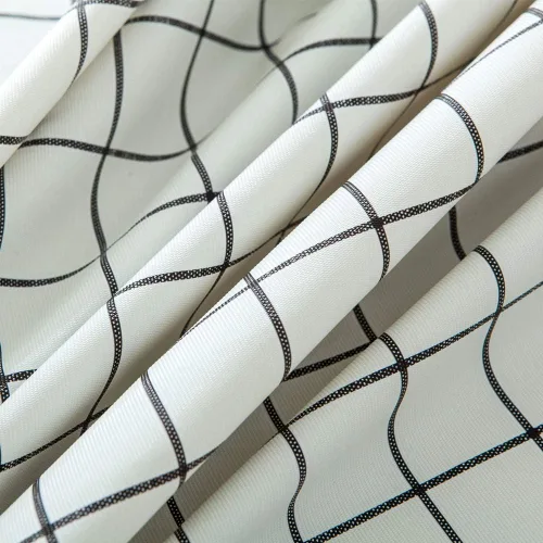 Vista 7 de Chizoya Mantel rectangular de PVC impermeable, protector de mesa de plástico para cocina al aire libre (54 x 72 pulgadas, a cuadros)