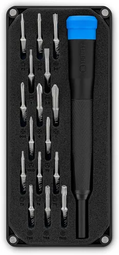 Kit de destornilladores iFixit Minnow: Destornillador de bolsillo + Juego de puntas portátil