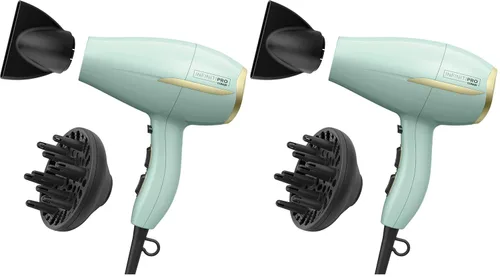 Vista 8 de INFINITIPRO by Conair Heat Protect Secador de pelo con difusor Secador de pelo con protección avanzada contra el calor que ayuda a minimizar