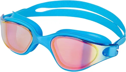 Swim Goggles, Uv Protection Wide View Swimming Goggles Men,Clear Vision No Leaking Swim Goggles for Youth Women