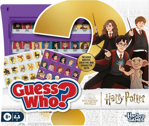 ¿Quién es quién? Edición HARRY POTTER Juego de mesa | A partir de 6 años | 2 jugadores | Juegos divertidos para niños y preescolares | Regalos