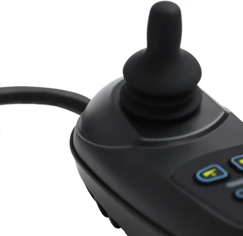 Vista 6 de Controlador de palanca de mando para silla de ruedas, 24 V CC, accesorio para sillas de ruedas eléctricas, controlador de palanca de mando
