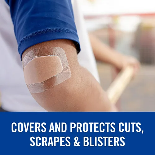 Vista 7 de Nexcare - Vendajes transparentes impermeables, a prueba de gérmenes, paquetes de 20 unidades (paquete de 4)