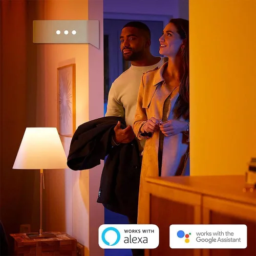 Vista 5 de Philips Hue Luz empotrable de 4 pulgadas, blanco y color, Paquete con 4