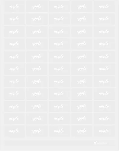 Vista 44 de Restaurantware Label Tek - Etiquetas autoadhesivas para botellas de jugo de 1.9 x 1 pulgada, 100 etiquetas autoadhesivas para botellas, resistentes