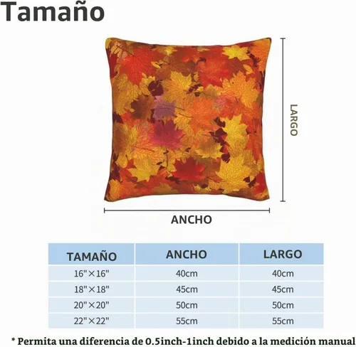 Vista 8 de Juego de 2 fundas de almohada decorativas con diseño de campanas de árbol de Navidad de 16 x 16 pulgadas, fundas de almohada decorativas
