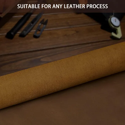 Vista 5 de Cuadrado de cuero para estampado de 2.0 mm. (4.5 5 onzas) cuero vacuno grueso de flor completa para artesanías, estampado, costura, bricolaje