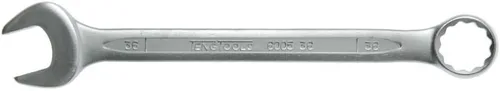 Vista 7 de Teng Tools 600506 - Llave inglesa de combinación métrica abierta y de extremo de caja de 0.236 in, color plateado