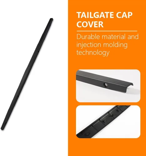 Vista 4 de G-PLUS Cubierta protectora de moldeo de tapa de puerta trasera compatible con alerón Toyota Tundra 2007-2013 con retenedores 63.27 pulgadas