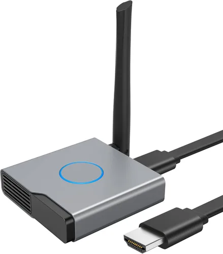 Adaptador inalámbrico HDMI Display Dongle 4K, receptor inalámbrico, transmisión de vídeo/audio/archivo HDMI Extensor inalámbrico desde computadora