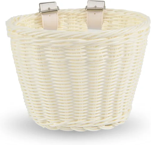 Vista 11 de EIRONA Bike Basket for 12-16 Kids Bicycle, Balance Bike, Tricycle,Scooter with DIY Decal