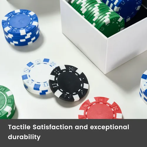Vista 6 de Boyzhood Fichas de póquer, juego de póquer con estuche de viaje de aluminio, juego de fichas de póquer de 0.41 oz para jugar al blackjack Texas