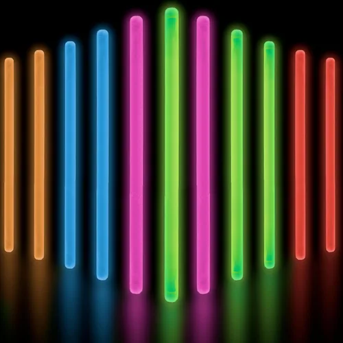 Glow Fever Party Dragon - Paquete de barras luminosas a granel para fiestas, 10 pulgadas, accesorios de neón, palos de luz que brillan en la