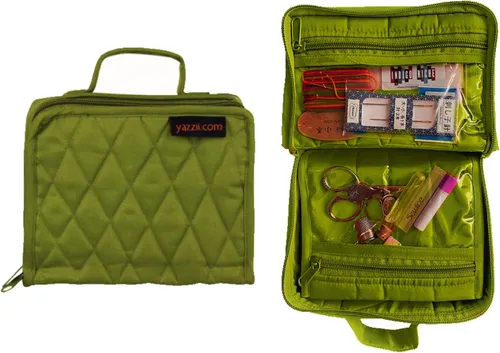Vista 10 de Yazzii Crafters - Mini bolsa organizadora de almacenamiento multiusos para manualidades, cosméticos y joyas