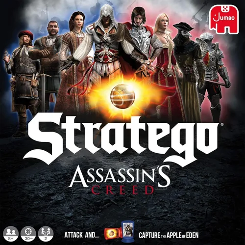 Vista 3 de Jumbo, Stratego - Assassin's Creed, Juego de mesa de estrategia, 2 jugadores, a partir de 8 años