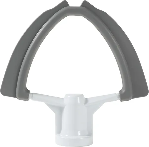 Batidor de borde flexible de 3.5 cuartos para KitchenAid Artisan Mini Mezclador KSM3316X, KSM3311X, KFE35T paleta mezcladora con raspador de tazón