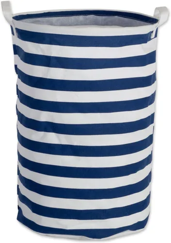Vista 14 de DII Laundy Collection, cubo plegable recubierto de polietileno, celosía aguamarina, cesta para la ropa sucia
