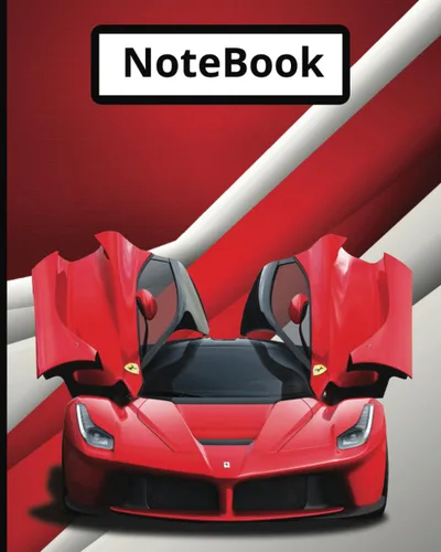 Libreta Escolar Carro Rojo (Spanish Edition)